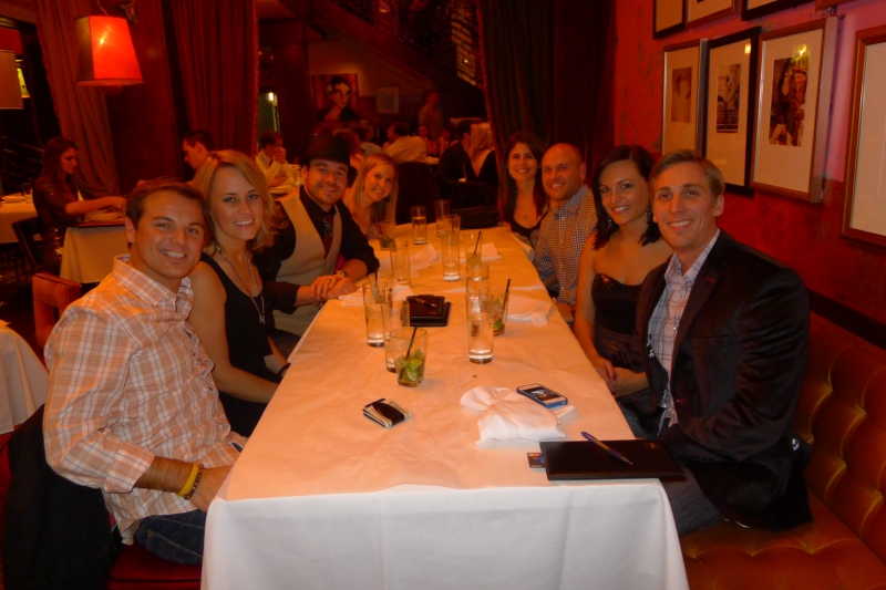 Reservation for eight at Carnivale on NYE